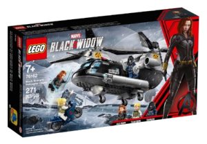 76162 Black Widow’s Helicopter Chase